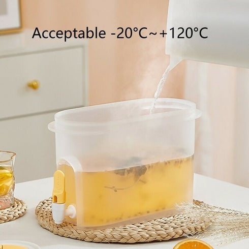 Large Capacity Refrigerator Teapot Kettle with Faucet - 3.9L
