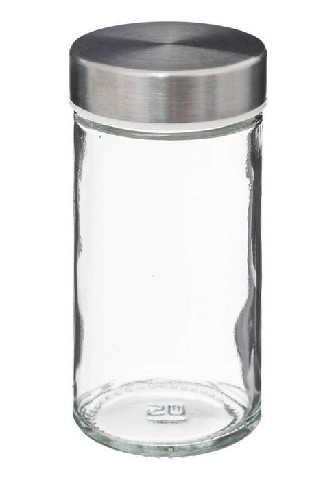 Rotating Spice Rack - 12 Jars - silver
