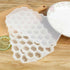 Pack of 2 Silicone 37 Honeycomb Ice Cube Shaped Ice Tray With Lid - White