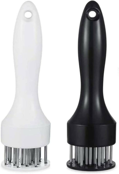 2 Pack Meat Tenderizer Tool with Ultra Sharp Stainless Steel Needle