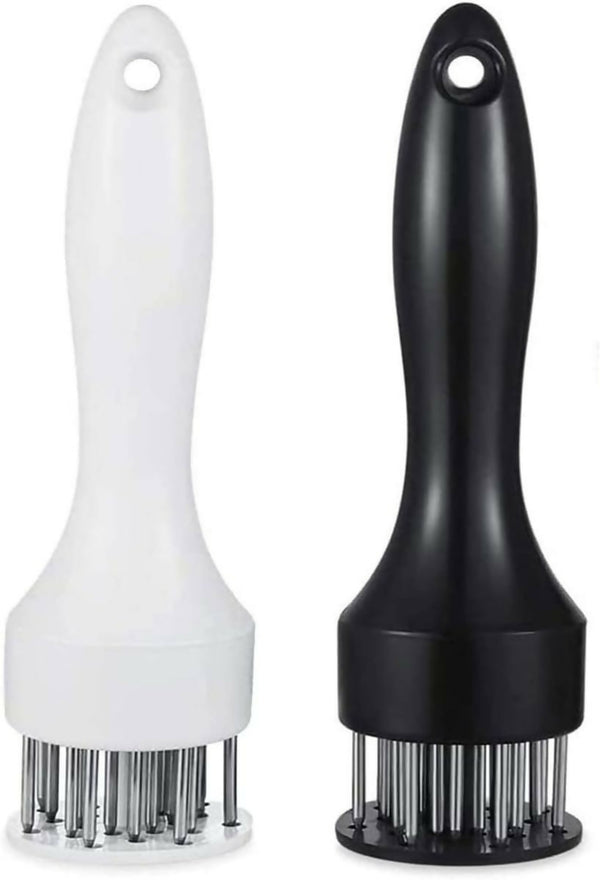 2 Pack Meat Tenderizer Tool with Ultra Sharp Stainless Steel Needle