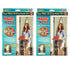 Pack of 2 - Magic Mesh - Hands-Free Magnetic Screen Door - black