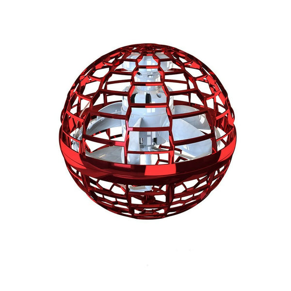Pro Flying Spinner Led Flying Light Ball - Red