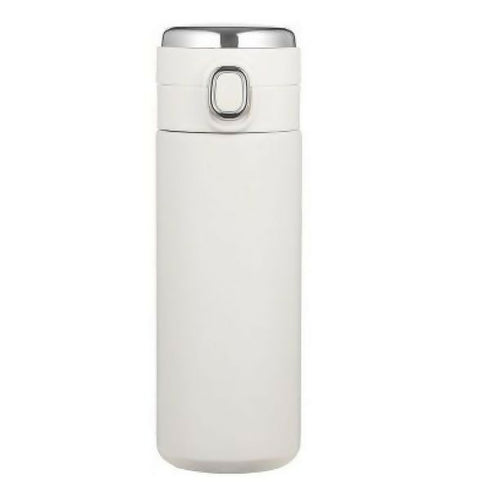 Smart Digital Thermos Flask - Vacuum Insulated - 420ml - White