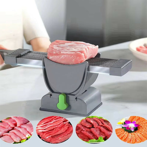 Stainless Steel Meat Slicer, Capable of Cutting Meat Slices and Shreds