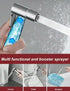 Stainless Steel Handheld Bidet Sprayer With Adjustable Water Flow - Silver