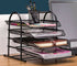 4-Tier Document Tray - black
