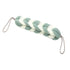 Stretchable Loofah Sponge Back Scrubber - Green