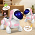 Interactive Walking Puppy Toy With LED Lights & Realistic Sounds - Pink