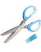 Chef's Knife-5Layer Multipurpose Vegetable Cutting Scissors - Blue