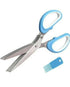 Chef's Knife-5Layer Multipurpose Vegetable Cutting Scissors - Blue