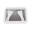 Instant Ice Cream Maker Pan and Scraper with Food Grade Stainless Steel -white