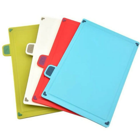 4 Piece Colored Chopping Board Set