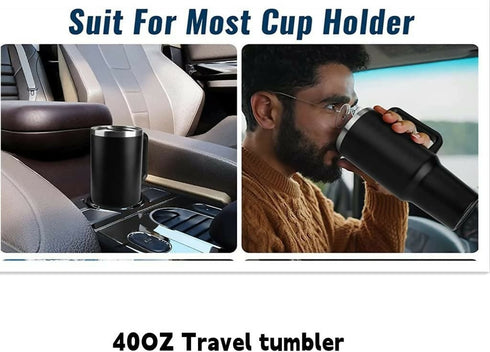 Vacuum Flask with Straw