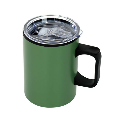 450ML Stainless Steel Insulated Double Wall Travel Mug- Green