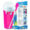 Slushie Maker Cup 500ML Magic Quick Frozen Smoothies Cup DIY Ice-Cream - Pink