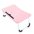 Folding Laptop Desk Modern - 70cm - Pink
