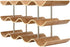 3 Tier Wooden Wave Wine Rack