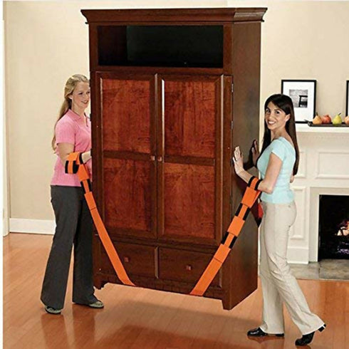Adjustable Furniture Moving Belt Team Straps Mover Easier Lifting Conveying
