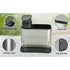 Stainless Steel Organiser With Soap Dispenser And Storage Compartment
