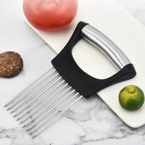 Multifunctional Stainless Steel Onion Pin Slicer