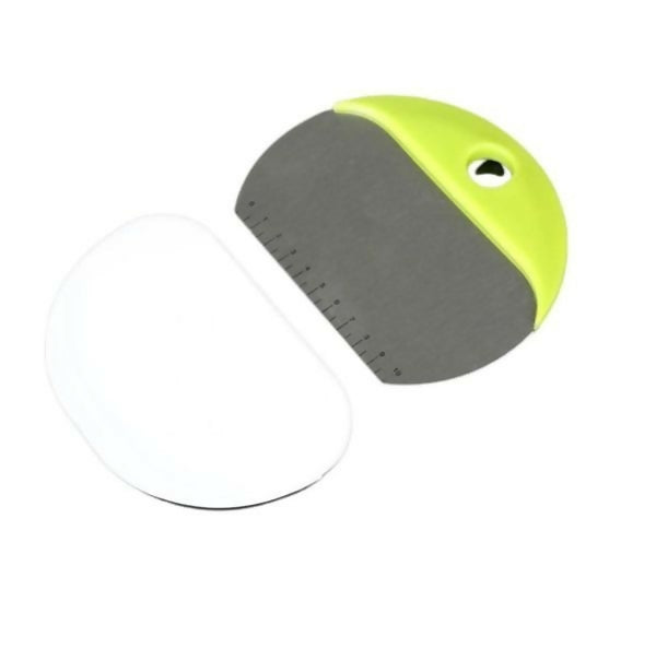2 n 1 Stainless Steel Dough Cutter and Scaper