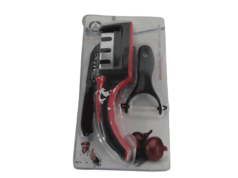 Stainless Steel Knife Sharpener and peeler