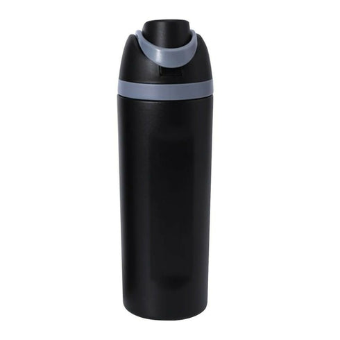 1L Leakproof Sports Travel Sip Cup Drink Bottle-NGT - Black