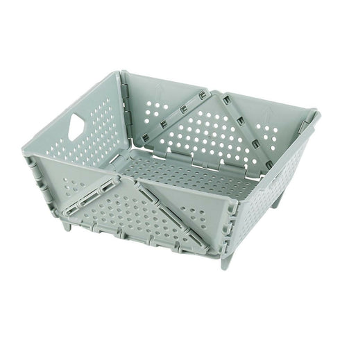 Multi-Functional Folding Storage Basket Or Drainer
