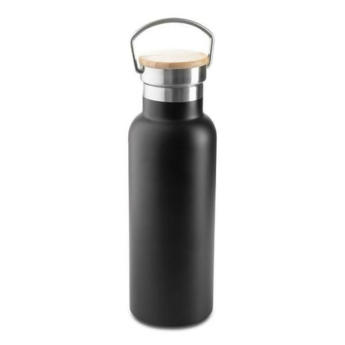 Stainless Steel Drinking Bottle - black