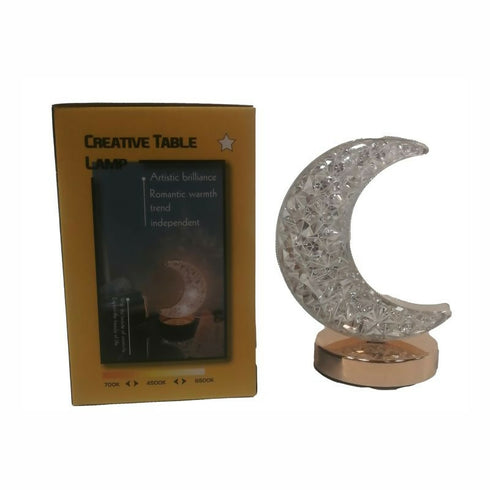 Table Lamp Crystal Lamp With Type-C Charging Cablae