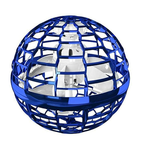 Flying Spinner - Boomerang Hand Controlled Mini Ball - blue
