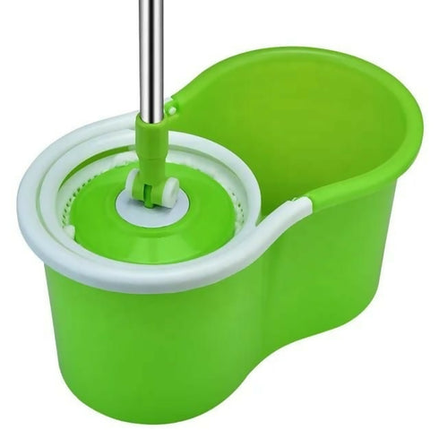 360 Magic Spin Microfiber Mop and Bucket - Green