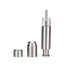 Mini Stainless Steel Salt and Pepper Grinders - 2 Pack