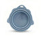 Silicone Make-Up Brushes Cleaner Folding Bowl - Blue