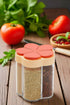 5-In-1 Portable Spice Container - Red