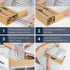2-in-1 Bamboo Food Wrap Dispenser With Cutter