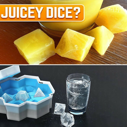 Silicone Dice Ice Mould