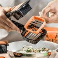 Bufftee Nicer Dicer Quick Slicer for Food