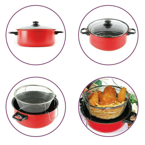 3-in-1 Steamer, Cooker and Fryer