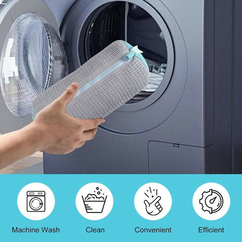 Touching Moment Shoe Washing Machine Bag 2 Pack -Grey