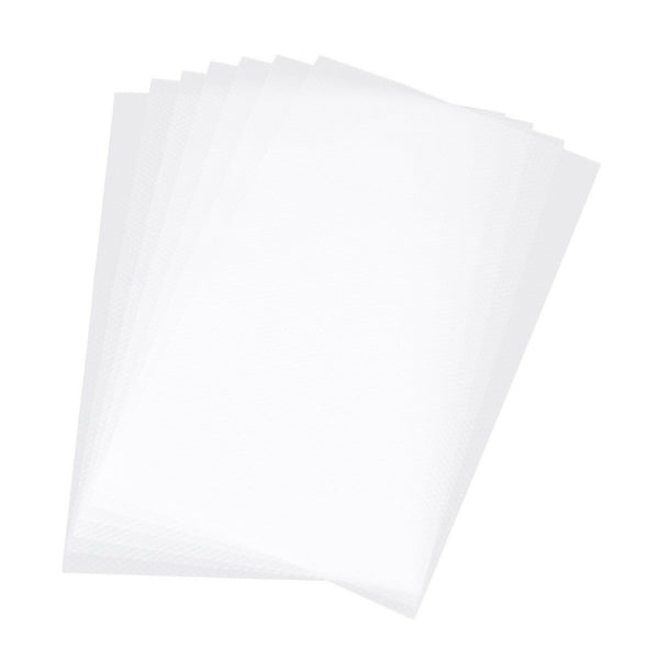 6 pcs Washable Refrigerator Mats for Refrigerator Shelves Drawer-transparent