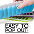 Silicone Ice Stick Tray -Narrow - Blue