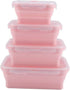 Food Preserve Storage Box - Pink
