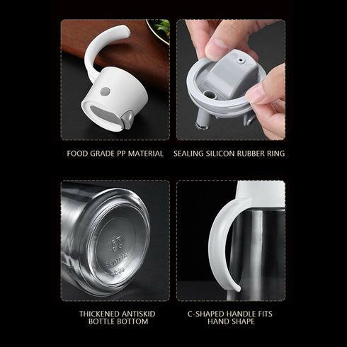 Kitchen Leak-Proof Seasoning Bottle with Automatic Opening & Closing