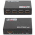 1 to 4 HDMI Splitter Adapter Converter for HDTV, 3D, TV, PC Computer Laptop - WooTech Online Shopping In SA