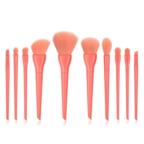 10 Pcs Makeup Bruses - WooTech Online Shopping In SA