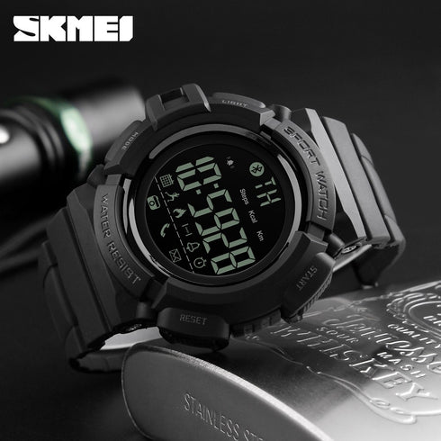 SKMEI 1245 Waterproof Alarm Bluetooth Sports Watch - WooTech Online Shopping