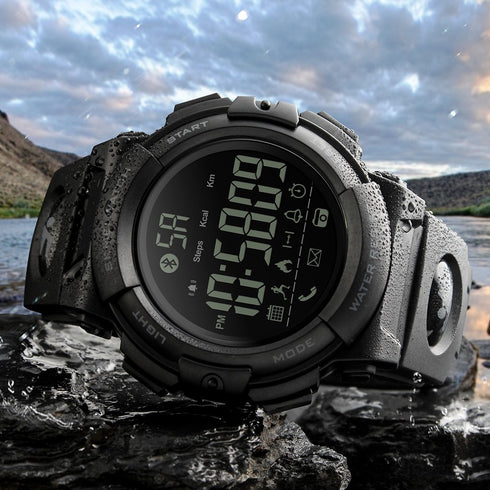SKMEI 1303 Waterproof Alarm Bluetooth Sports Watch - WooTech Online Shopping