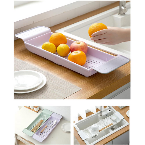 Expandable Bathtub Storage Tray